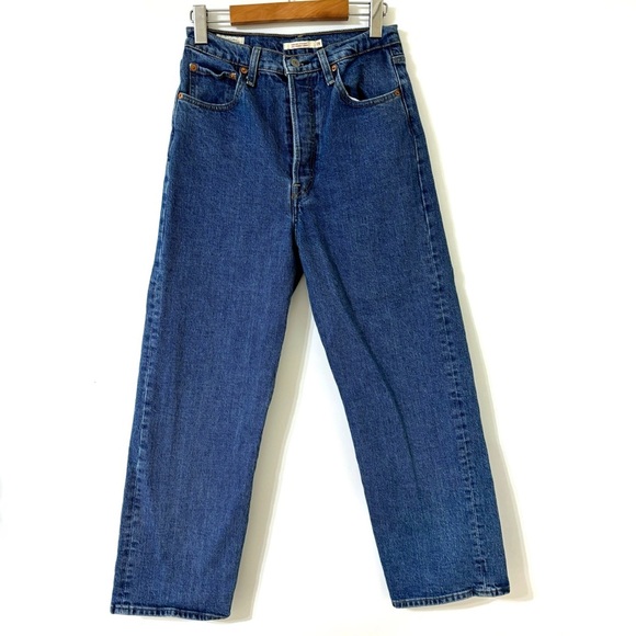 Levi’s Ribcage Straight High Rise Jeans Georgie 29 - Picture 3 of 13